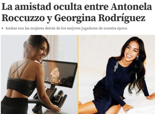 Amistad oculta: Así se llevan en Instagram Antonela Roccuzzo y Georgina Rodríguez