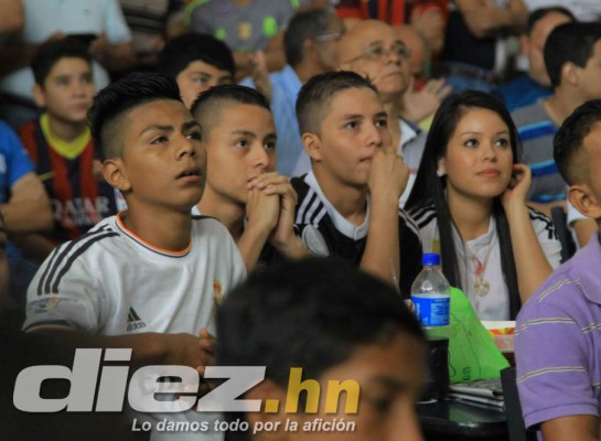 Así se vivió en Honduras el clásico Real Madrid-Barcelona
