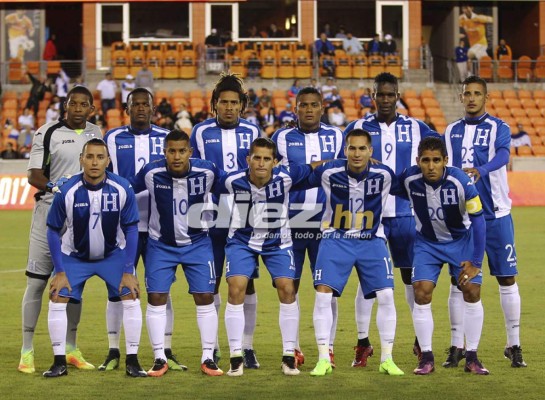 Las imágenes que dejó el amistoso Honduras-Jamaica en Houston