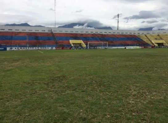 Estadio de La Ceiba está abandonado a un mes que inicie el Apertura