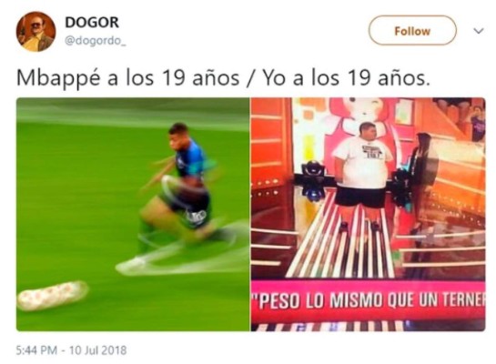 'Yo a los 19 años': Los memes sobre Mbappé que se hacen virales en redes sociales