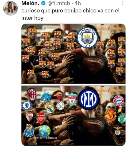 Los memes destrozan a Lukaku tras el título de Champions que Manchester City le ganó al Inter