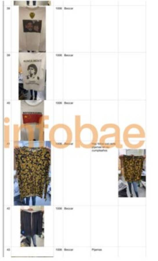 Salen a la luz los tesoros escondidos que dejó Maradona en un contenedor que llegó de Dubái