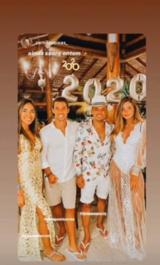 La alocada fiesta de año nuevo de Neymar en Brasil donde estuvo su supuesta y explosiva novia