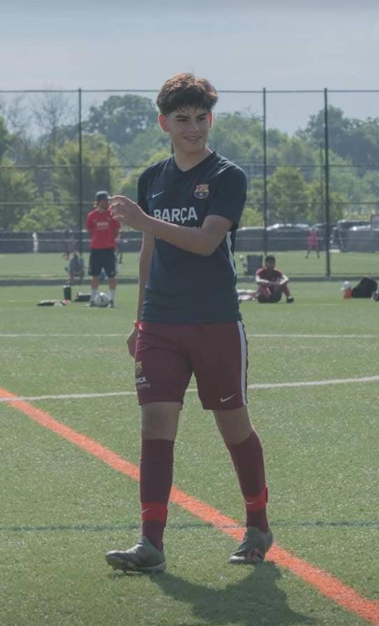 Bryan Santos, la joyita hondureña formada en la academia del Barcelona ficha por equipo de El Salvador