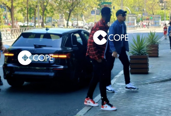 ¡Kylian Mbappé está en la capital de España en compañía de un exjugador del Real Madrid!