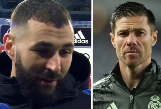 Benzema defendió por completo a Xabi Alonso y señaló a los futbolistas del Real Madrid.