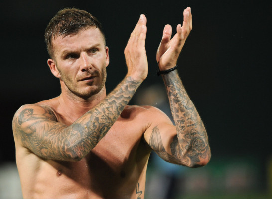 David Beckham, una historia entre los campos y las portadas de revistas.