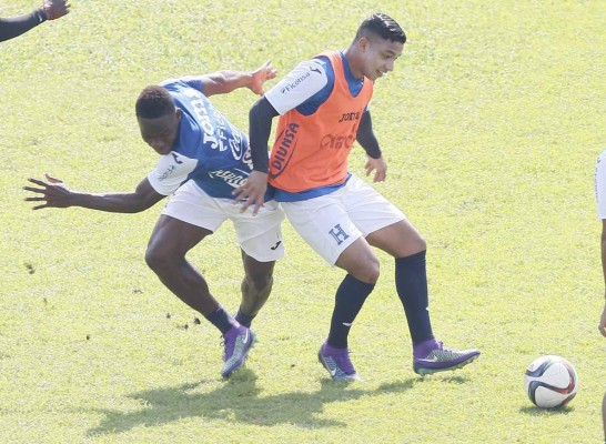 Las imágenes curiosas que dejó la última práctica de la Selección de Honduras