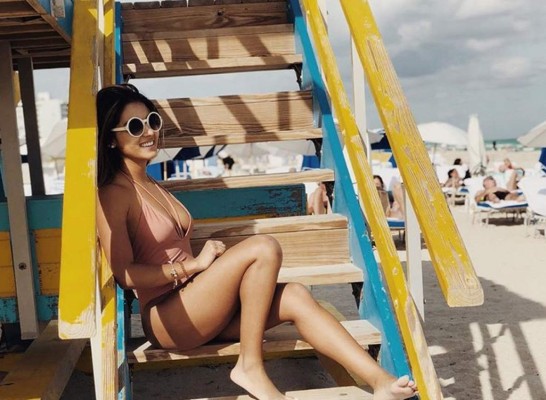 Ella es Nancy Herrera, la hermosa inspiración del hondureño Mauricio Dubón