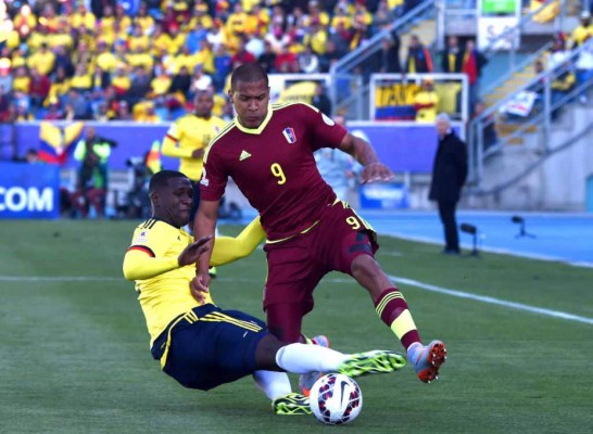 Venezuela vence 1 a 0 a Colombia en su debut en la Copa América