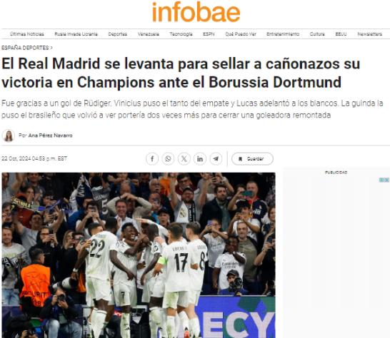 “Le tocas los h*** y te atienes a esto”: la prensa se rinde ante Vinicius y Real Madrid por otra épica remontada en Champions