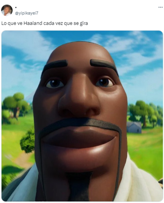 Haaland, señalado con memes tras no anotar en el partidazo Real Madrid - City en Champions League