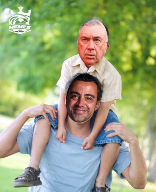 Xavi papá de Ancelotti: los jocosos memes que dejó la goleada de Barcelona sobre Real Madrid en pretemporada
