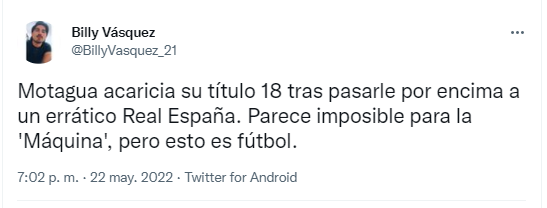 Tajantes: periodistas reaccionan tras el baile que le dio Motagua a Real España en la final de ida