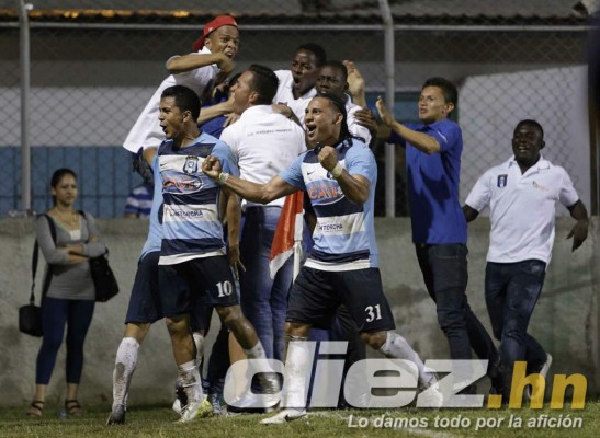 La gran celebración por el ascenso del Honduras Progreso
