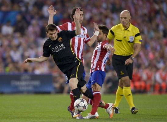 Atlético Madrid venció 1–0 a Barcelona y lo eliminó en Champions