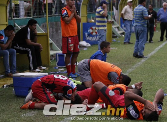 Dolor y felicidad en la final de Ascenso en Honduras