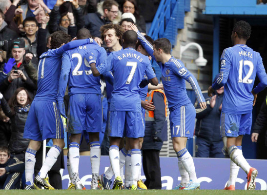 Chelsea se impone 1-0 al Manchester United y se medirán al Manchester City en las semifinales.