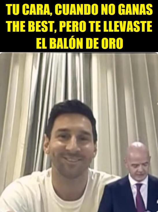 Los memes que no has visto de los Premios The Best donde no perdonan a Messi ni a Cristiano Ronaldo