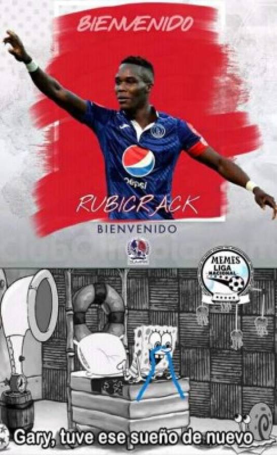 Los crueles memes del mercado de fichajes en Honduras donde hacen pedazos a Olimpia y Motagua