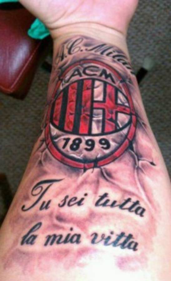 Imperdibles: Los mejores tatuajes de escudos de fútbol