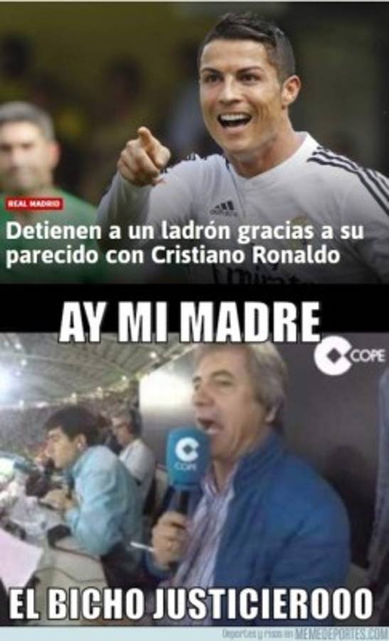 Los mejores MEMES del Real Madrid-Sporting Lisboa ¡Ay Cristiano!