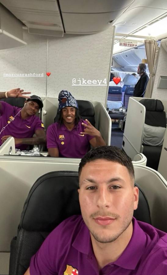 Barcelona ya está en Japón para la pretemporada: Rashford eligió a su primer compañero de viaje