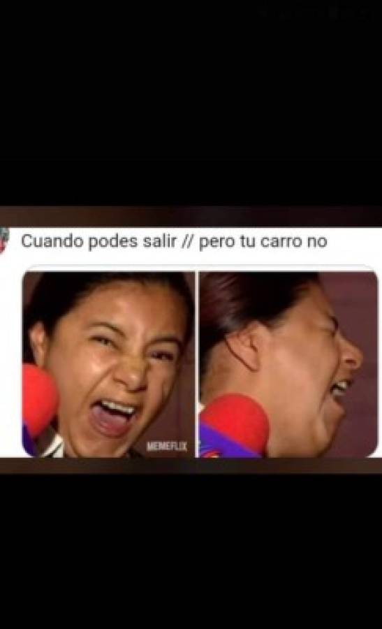 ¡Siguen y no paran! Los otros memes en redes sociales por la circulación con placas  