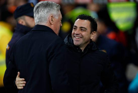 Xavi ha ganado cuatro de los últimos seis Clásicos ante el Real Madrid.