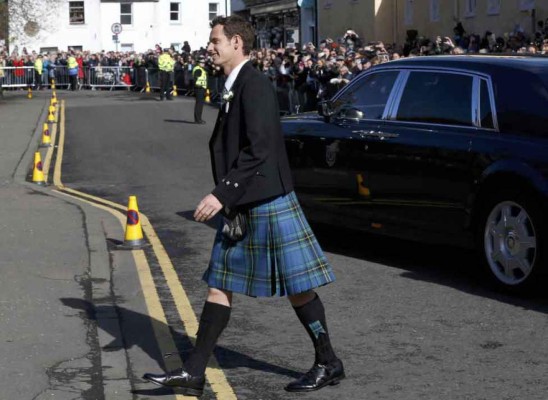 La boda escocesa de Andy Murray y Kim Sears en Fotografías