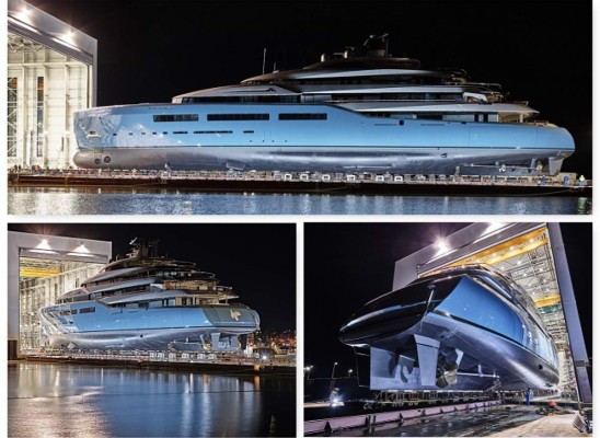 ¡Impresionante! El súper yate del multimillonario dueño del club Tottenham de Inglaterra