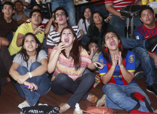 Ambiente en Honduras del clásico Real Madrid-Barcelona