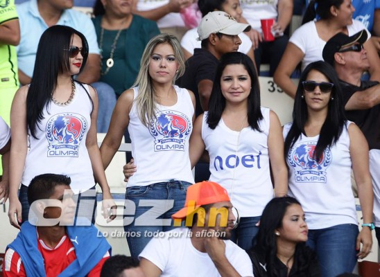 ¡Ufff! Qué bellezas.. Una hemrosa final entre Olimpia y Motagua .