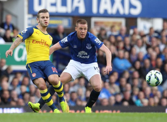 El Arsenal evitó la derrota sobre el cierre ante el Everton
