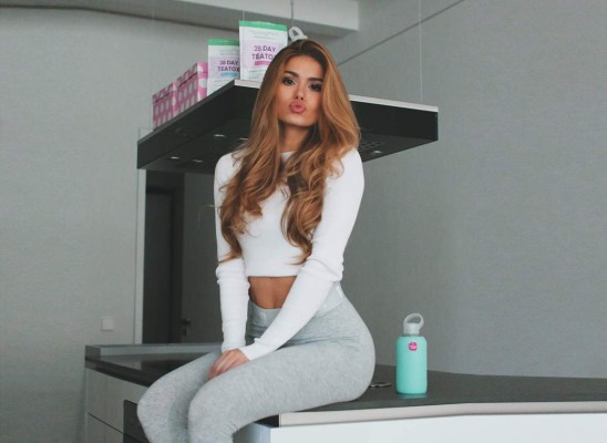 Pamela Reif, la espectacular novia del portero del Liverpool