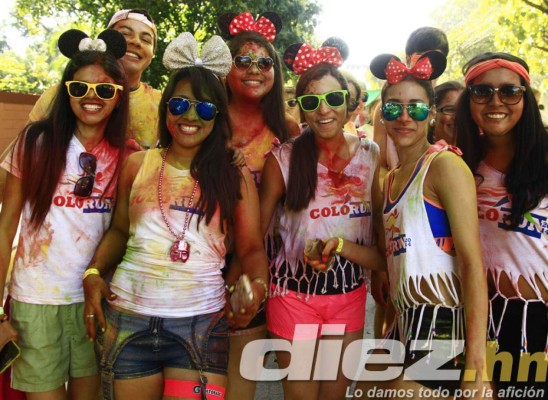 Las chicas mas bellas de el Colo Run 2014