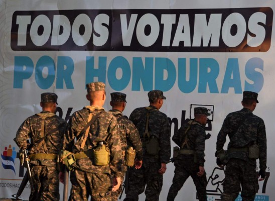 Honduras se encuentra militarizada para desarrollar el proceso electoral