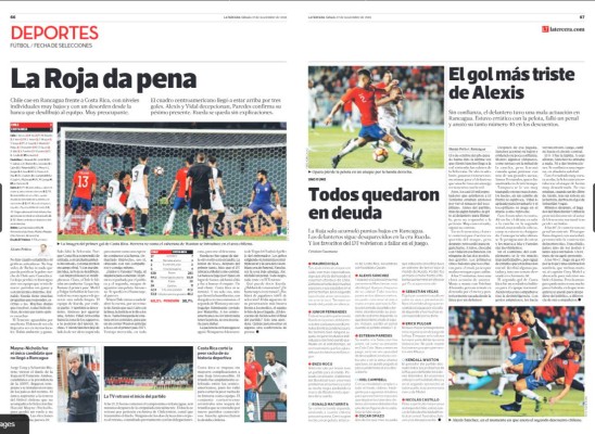 ¡FURIA! Prensa chilena pide la cabeza de Rueda y hablan de 'vergüenza'