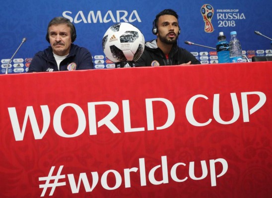 FOTOS: Así fue el entreno de Costa Rica en Samara para el debut en Rusia 2018