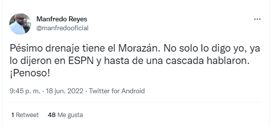 Periodistas y legionarios hondureños ‘estallan’ tras ver las pésimas condiciones del estadio Morazán: ‘‘Damos pena’’