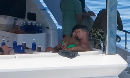 Georgina Rodríguez deslumbra y CR7 quedó bien bronceado: Así marchan las vacaciones de Cristiano Ronaldo