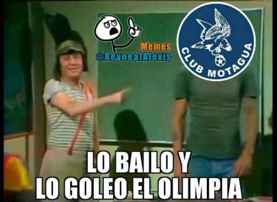 La paliza de Olimpia a Motagua arrasa con los imperdibles memes