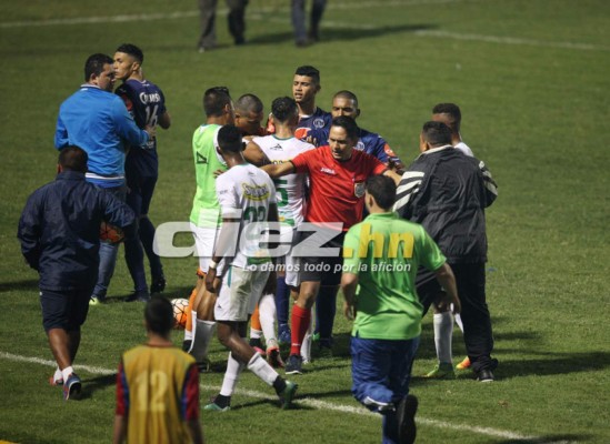 Las imágenes que la televisión no mostró de la ida de la final en Honduras