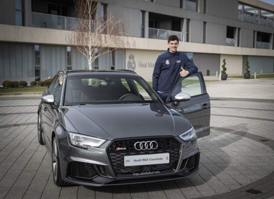 Los espectaculares autos Audi 2020 de los futbolistas del Real Madrid: El de Vinicius es una joya