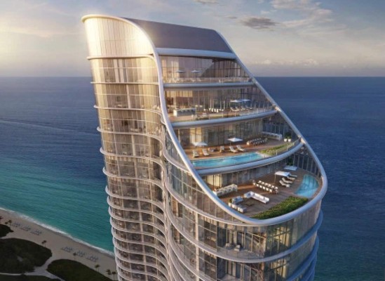 Con club privado y comedor frente al mar: El lujoso piso 26 que compró Alexis Sánchez en Miami