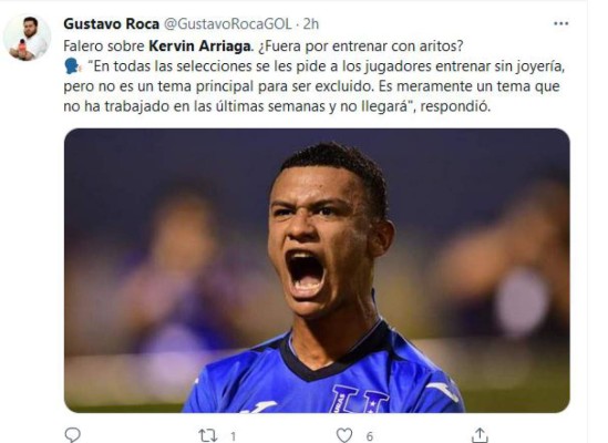 Controversia por ausencia de Kervin Arriaga en la 'H': 'No sabía que era un crack insustituible'