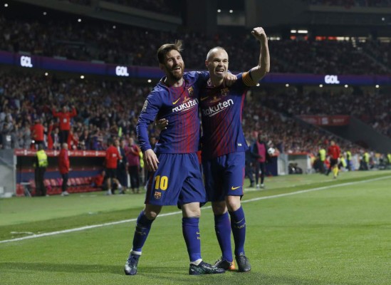 ¡Tristeza culé! Así fue la última final de Copa del Rey de don Andrés Iniesta con Barcelona