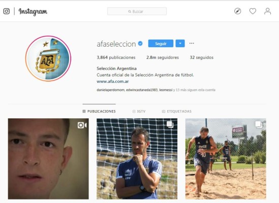 ¡Sorpresa! Messi sigue en Instagram a club en el que milita un jugador hondureño