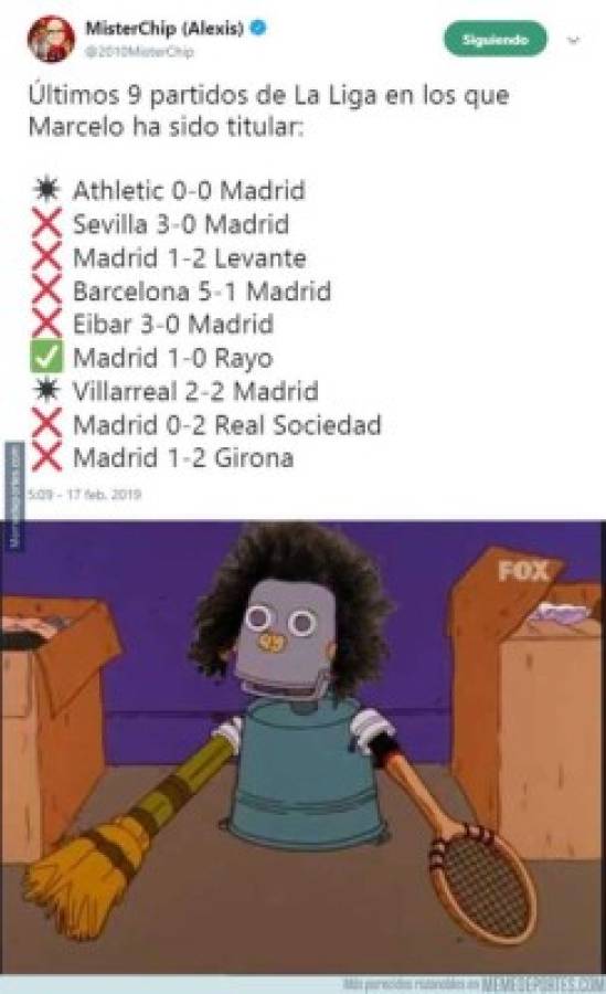 Los memes hacen pedazos al Real Madrid tras perder ante el Girona en la Liga